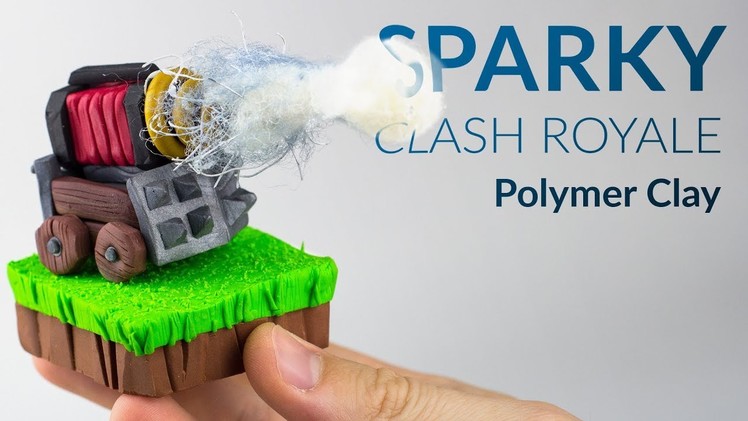 Sparky (Clash Royale) – Polymer Clay Tutorial