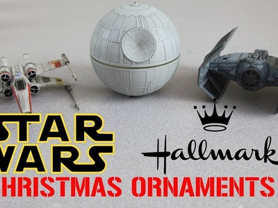 Star Wars Christmas Ornaments Put On A SHOW!   2017 Hallmark Jedi Master Collection