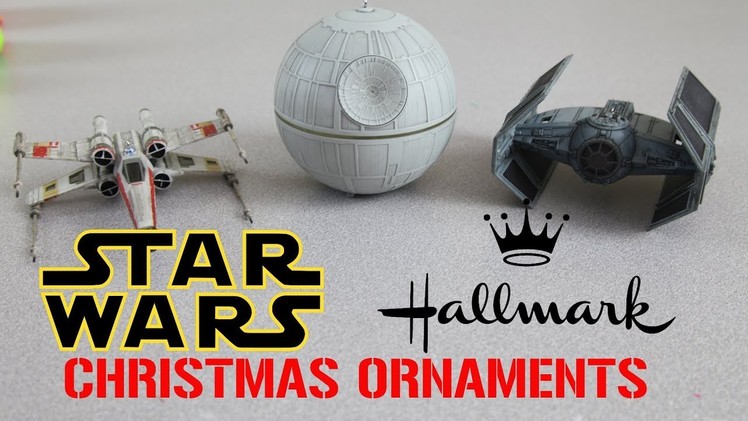 Star Wars Christmas Ornaments Put On A SHOW!   2017 Hallmark Jedi Master Collection