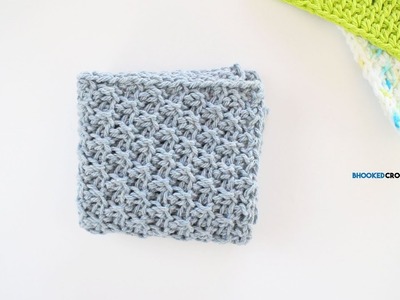 Tunisian Crochet Wash Cloth Series: Pattern Three