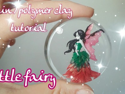 Tutorial polymer clay. resin. Little Fairy