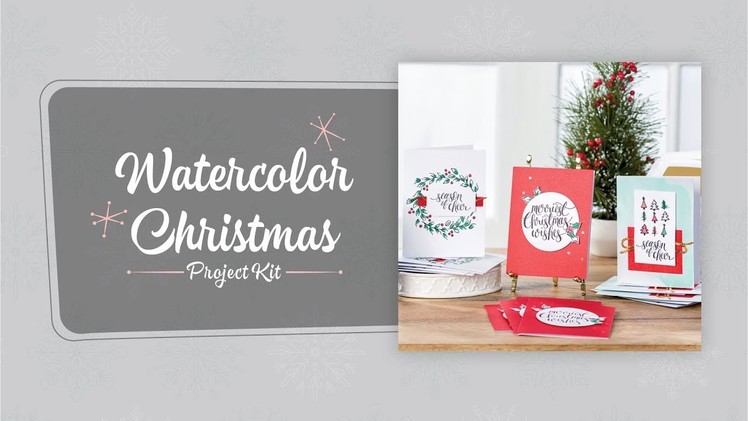 Watercolor Christmas Project Kit by Stampin' Up!