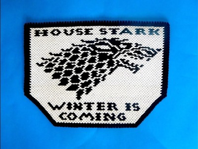 3D ORIGAMI HOUSE  STARK BANNER PAINTING