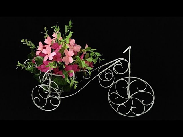ABC TV | How To Make Flower Bike From Zinc Wire - Craft Tutorial #1