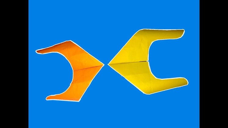 Action Fun Origami Boomerang Flying Rocket Plane,Paper Flying Toys