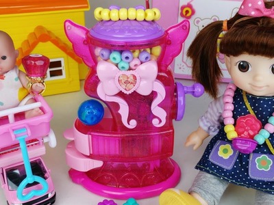 Baby doll and jewelry maker surprise eggs toys play 아기인형 쥬얼리 메이커 장난감놀이 - 토이몽