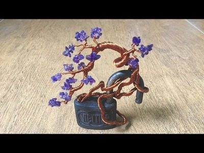 [Bonsai Handmade] Mini Bonsai Tree On The Locks