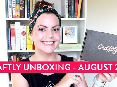 Craftly Unboxing | August 2017 | Handmade, Organic + Made in the USA Subscription Box
