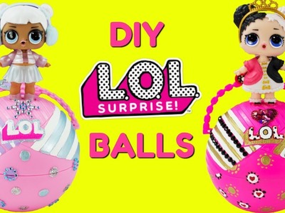 D.I.Y. LOL Surprise Balls Custom Makeover Heartbreaker Snow Angel LOL Surprise Dolls Toys