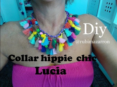 Diy. Collar hippie chic Lucia