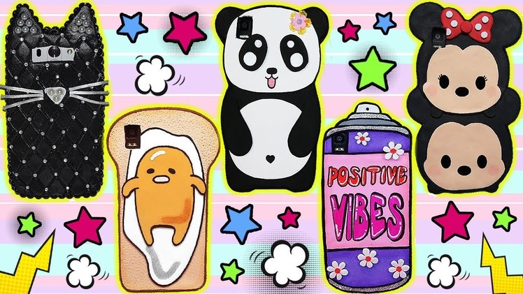 ♥ DIY: Compilation 5 Phone Cases you need to do ♥