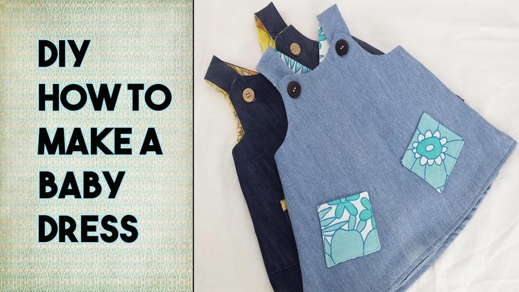 DIY: Easy Baby Dress - Free Pattern - Craftbrulee