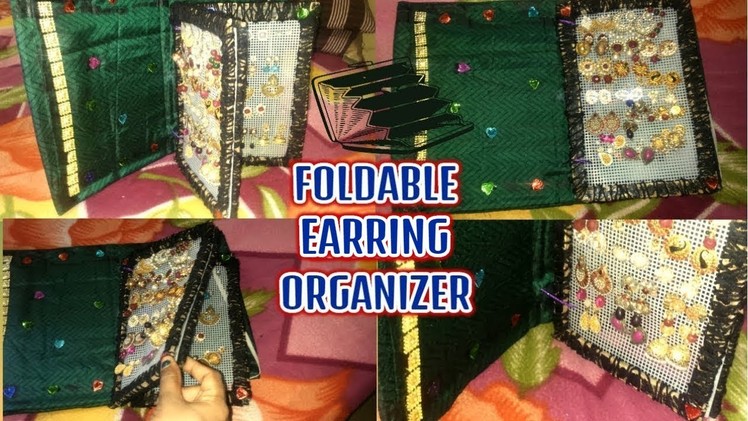DIY Easy earring organizer