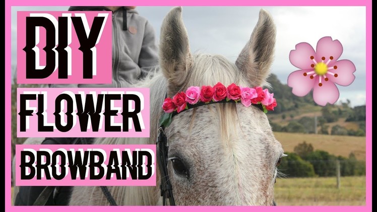 DIY Flower Browband