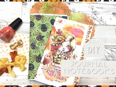 Diy make your own journal notebooks