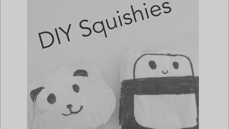 DIY Squishy Without Sponges