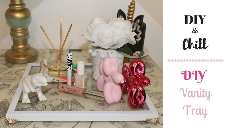 DIY Vanity Tray