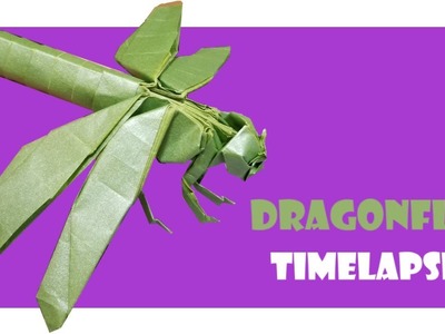 Dragonfly Origami Timelapse (Satoshi Kamiya)
