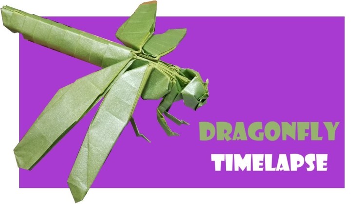 Dragonfly Origami Timelapse (Satoshi Kamiya)