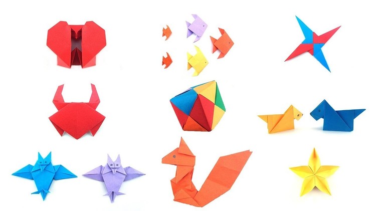 Easy Origami: Easy Origami For Kids #2 | 90 Seconds of Origami