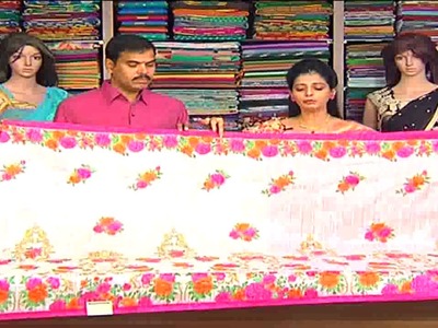Handmade Madurai Jute Silk Saree || Sogasu Chuda Tarama || New Arrivals || Vanitha TV