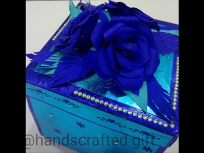 HD |Birthday Explosion Greeting Box for Friend |Handmade Greeting Cards |Handmade Birthday Greeting