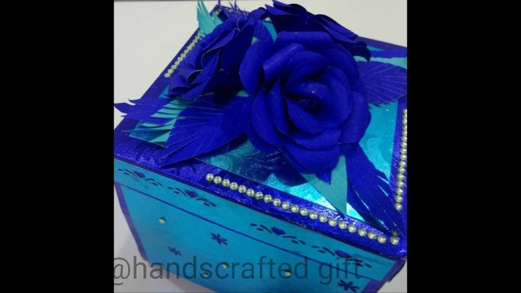 HD |Birthday Explosion Greeting Box for Friend |Handmade Greeting Cards |Handmade Birthday Greeting