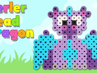 How to Make a Cute Dragon out of Perler Beads
