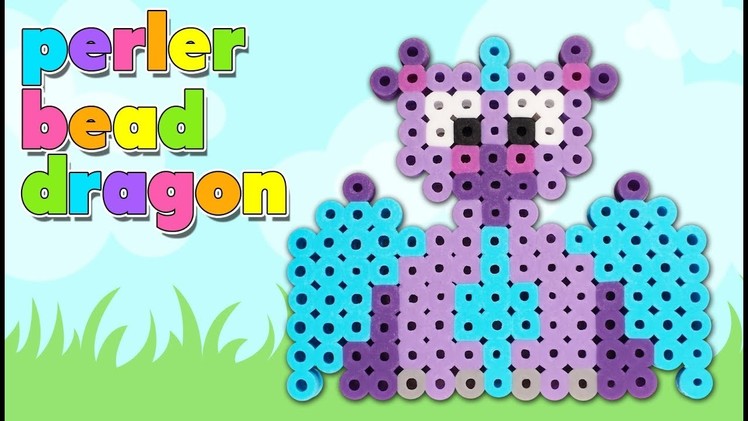 How to Make a Cute Dragon out of Perler Beads