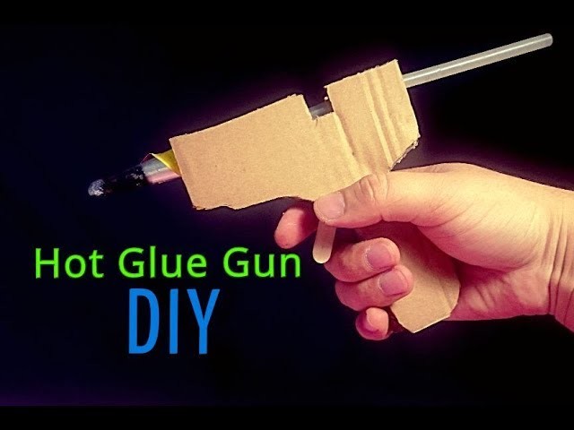 How to Make a Hot Glue Gun at Home DIY from Cardboard | DIY HOMES