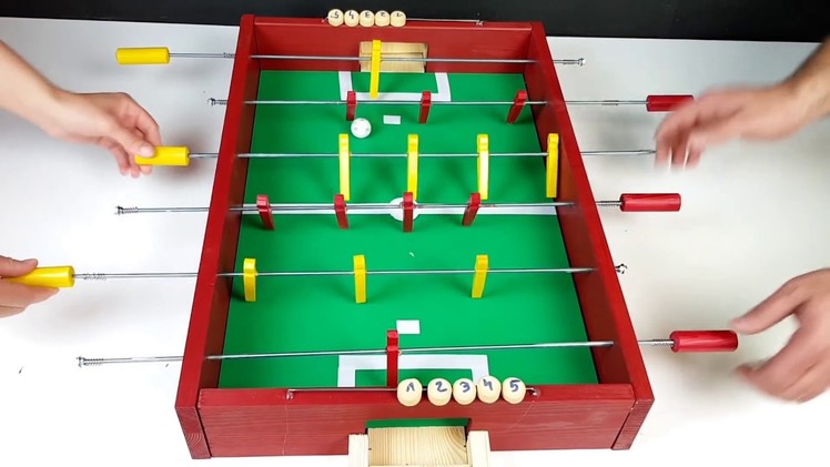 How to Make a Table Football | Soccer Table |