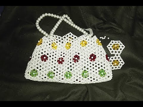 How to make beads flower bag (Part - 2 _Bengali)