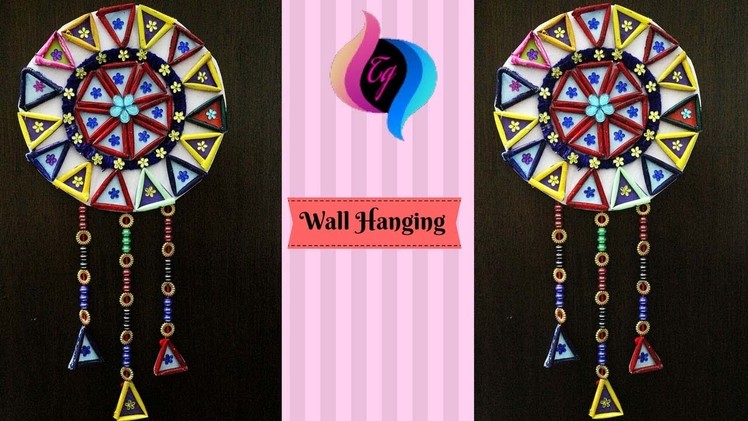 How to make things with straws - Straw wall hangings - Drinking straw craft ideas