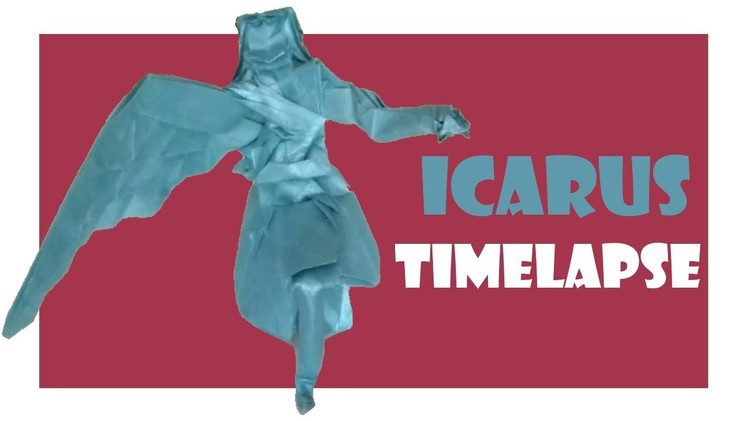 Icarus Origami Timelapse (Hojyo Takashi)