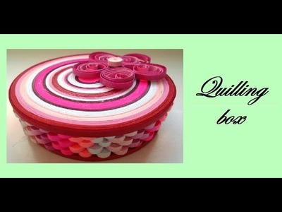 Jewelry box - life is good when Quilled