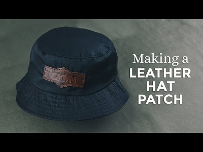 Making a DIY Leather Hat Patch ⧼Week 29.52⧽