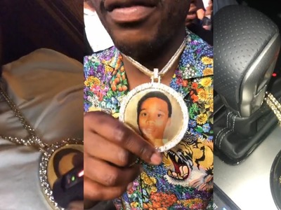 Meek Mill Says Forget Jewelry Buy Property AFTER PROVING ALL HIS DIAMONDS IN HIS CHAIN ARE REAL!