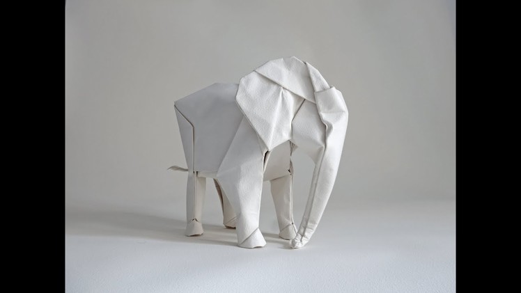 Origami elephant by Sipho Mabona TUTORIAL
