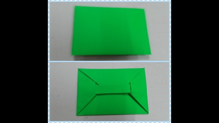 Origami-How To Make Stylish Envelope