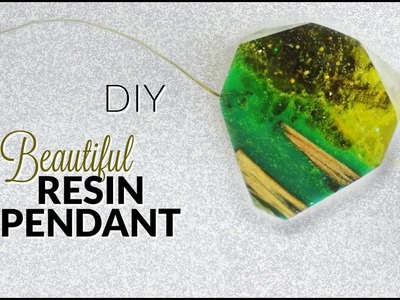 Resin PENDANT - beautiful DIY