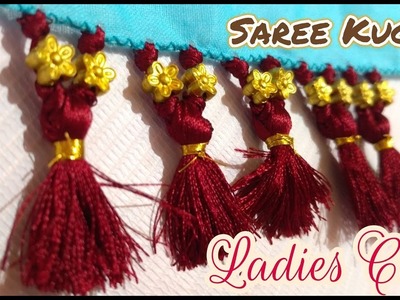 Saree Tassels I Saree Kuchu using Beads Short Design I Tutorials I DIY I Gonde Design