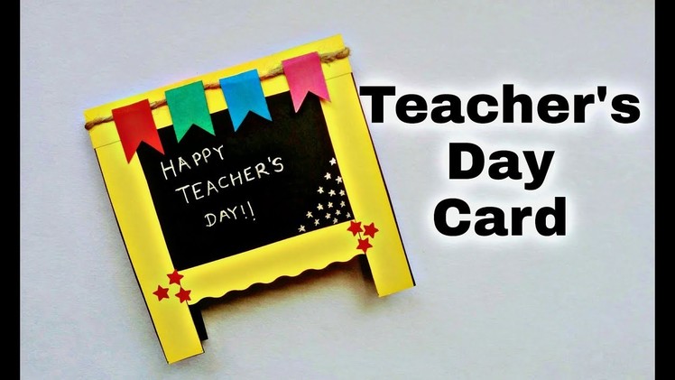 Teacher's Day Card Idea  | Handmade Greeting Card for Teacher