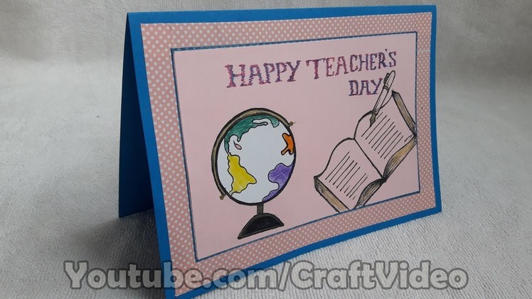 Teachers Day Greeting Card Designs handmade