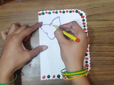Teachers Day Handmade Greeting Card Making idea for School Students KIds Parth's WorlD