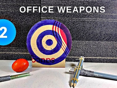 2 Awesome Office Weapons!!! (DIY, Hacks, How to) | TheMakerCentral