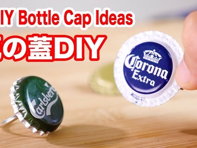 3 Creative DIY Bottle Cap Ideas