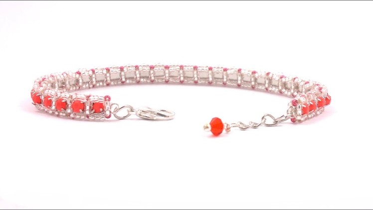 Beading4perfectionist: End loop for cupchain bracelet  tutorial
