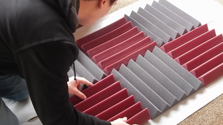 DIY - Acoustic foam panel tutorial