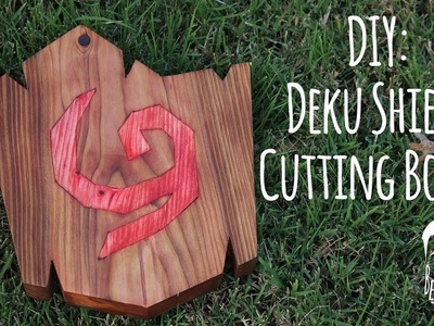DIY Deku Shield Cutting Board