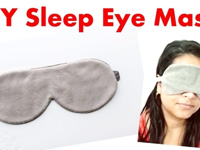 DIY Easy Sleeping Eye Mask